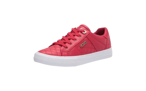 GUESS Women's Loven Sneaker Red